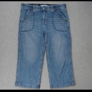 RL09420 2011 **LEVI'S** CAPRI, CROPPED WOMENS JEANS sz6